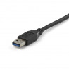 StarTech.com Câble de Charge USB-A vers USB-C de 1m, USB 10Gbps, Charge et Synchronisation, 3A, Certifié USB-IF - Cordon de C