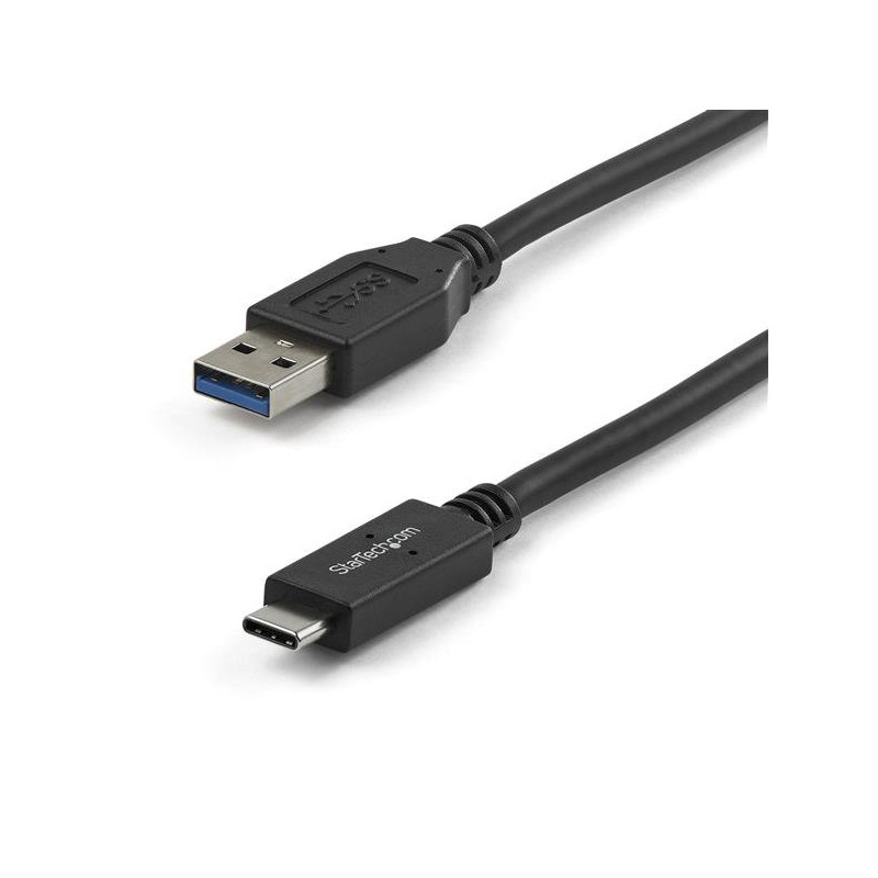 StarTech.com Câble de Charge USB-A vers USB-C de 1m, USB 10Gbps, Charge et Synchronisation, 3A, Certifié USB-IF - Cordon de C