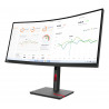 Lenovo ThinkVision T34w-30 LED display 86,4 cm (34") 3440 x 1440 pixels Wide Quad HD Noir