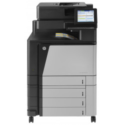 HP Color LaserJet Enterprise Flow MFP M880z, Print, copy, scan, fax, 200-sheet ADF Front-facing USB printing Scan to email/PDF 