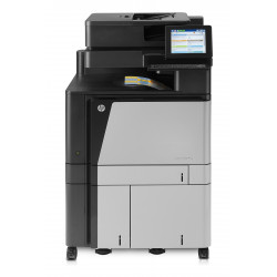 HP Color LaserJet Enterprise Flow MFP M880z+, Print, copy, scan, fax, 200-sheet ADF Front-facing USB printing Scan to email/PDF