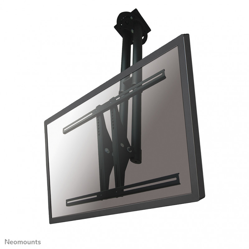 Neomounts PLASMA-C100BLACK Support de plafond pour écran 37-75" - h67-107 cm