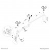 Neomounts FPMA-HAW100 Support mural pour écran médical 10-24" - h0-170 cm - ressort à gaz