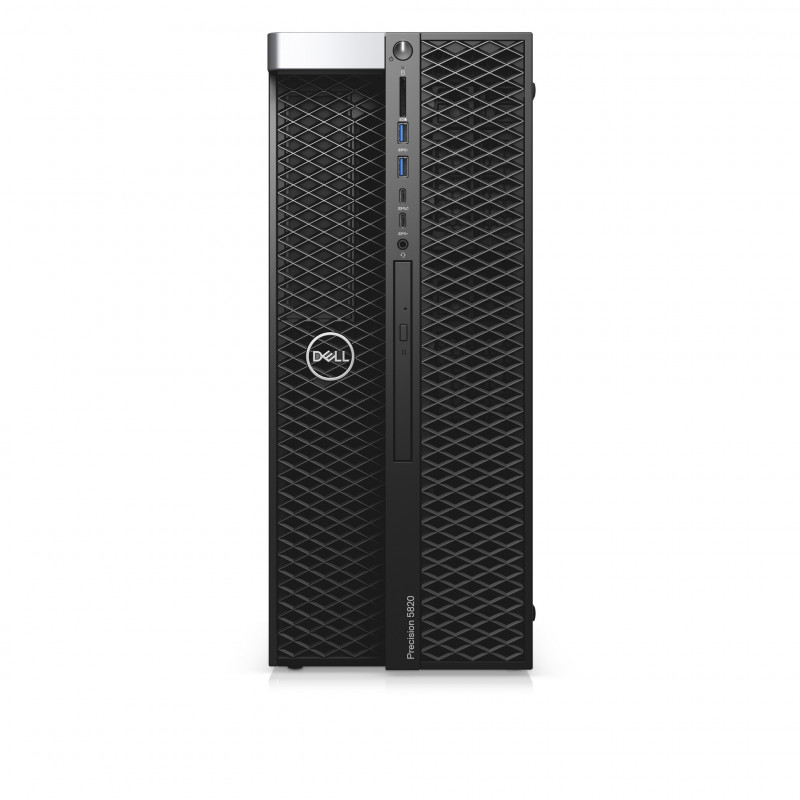 DELL Precision 5820 Intel® Xeon® W W-2235 16 Go DDR4-SDRAM 512 Go SSD NVIDIA Quadro P2200 Windows 10 Pro for Workstations Tow
