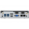 Shuttle XPC slim Barebone DL30N, Intel N100, 1x DDR5, 2x LAN (2x 2.5Gbit), 2xCOM,1xHDMI,1xDP, 1x VGA, fanless, fonctionnement p