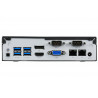 Shuttle XPC slim Barebone DL30N, Intel N100, 1x DDR5, 2x LAN (2x 2.5Gbit), 2xCOM,1xHDMI,1xDP, 1x VGA, fanless, fonctionnement p