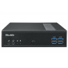 Shuttle XPC slim Barebone DL30N, Intel N100, 1x DDR5, 2x LAN (2x 2.5Gbit), 2xCOM,1xHDMI,1xDP, 1x VGA, fanless, fonctionnement p