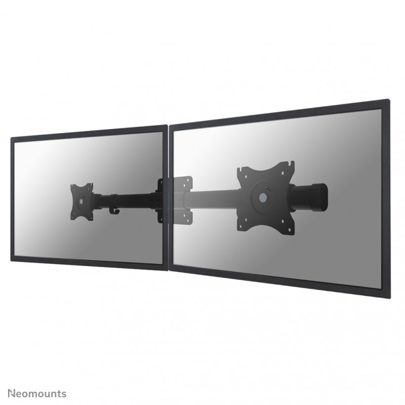 Neomounts FPMA-CB100BLACK Adaptateur pour 2 écrans avec barre transversale 10-27"