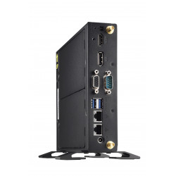 Shuttle XPC slim Barebone DS20UV2, Celeron 5205U, 1xHDMI, 1xDP, 1x VGA, 2xLAN (1xGbit, 1x2.5Gbit), 1xCOM, 8xUSB, fanless, fonct