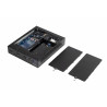 Shuttle XPC slim Barebone DS20UV2, Celeron 5205U, 1xHDMI, 1xDP, 1x VGA, 2xLAN (1xGbit, 1x2.5Gbit), 1xCOM, 8xUSB, fanless, fonct