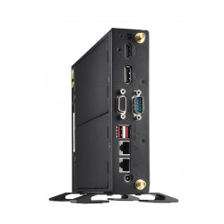 Shuttle XPC slim Barebone DS20U3V2, i3-10110U, 2x LAN (1xGbit, 1x 2.5Gbit), 1xCOM, 1xHDMI, 1xDP, fanless, fonctionnement perman