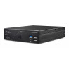 Shuttle Slim PC DH610S, S1700, 1x HDMI, 1x DP, 1x 2.5", 2x M.2, 1x LAN (Intel 1G), fonctionnement permanent 24/7, attaches VESA