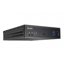 Shuttle XPС slim DH02U 1,35L mini PC Noir BGA 1356 3865U 1,8 GHz