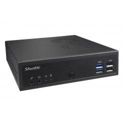 Shuttle XPС slim DH02U 1,35L mini PC Noir BGA 1356 3865U 1,8 GHz