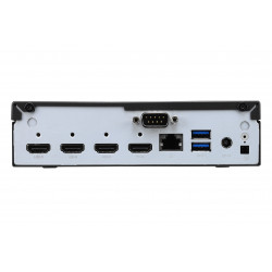 Shuttle XPС slim DH02U 1,35L mini PC Noir BGA 1356 3865U 1,8 GHz