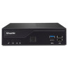 Shuttle Slim PC DH610, S1700, 1x HDMI, 2x DP, 1x 2.5", 2x M.2, 2x LAN (Intel 1G + 2.5G), 2x COM, fonctionnement permanent 24/7,