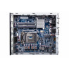 Shuttle Slim PC DH610, S1700, 1x HDMI, 2x DP, 1x 2.5", 2x M.2, 2x LAN (Intel 1G + 2.5G), 2x COM, fonctionnement permanent 24/7,