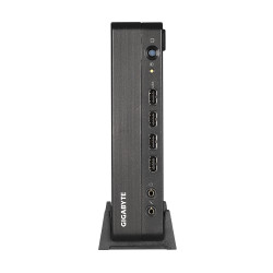 Gigabyte GB-BSRE-1605 barebone PC/ poste de travail PC de dimension 1L Noir V1605B 2 GHz