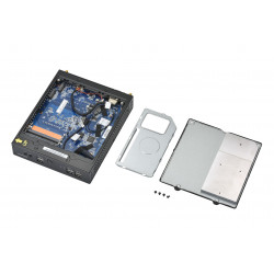 Shuttle XPC slim Barebone DS50U7, i7-1355U, 2x LAN (1x 2.5Gbit ,1x 1Gbit), 1xCOM,1xHDMI,1xDP, 1x VGA, fanless, fonctionnement p
