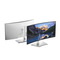 DELL UltraSharp U3824DW LED display 95,2 cm (37.5") 3840 x 1600 pixels Wide Quad HD+ LCD Noir, Argent