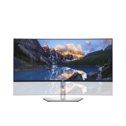 DELL UltraSharp U3824DW LED display 95,2 cm (37.5") 3840 x 1600 pixels Wide Quad HD+ LCD Noir, Argent