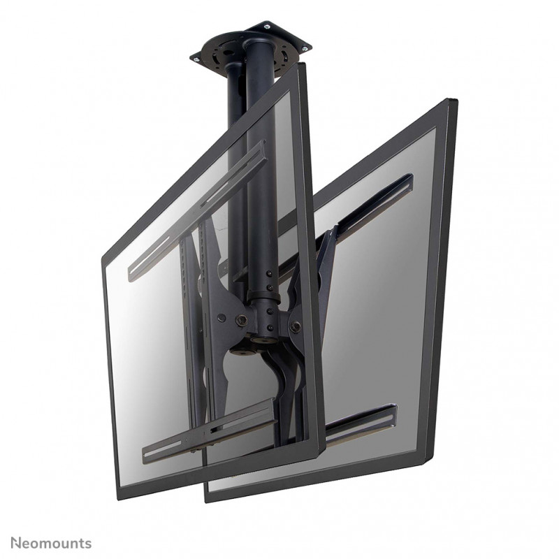 Neomounts PLASMA-C100D Support de plafond pour double écran 37-75" - h67-107 cm