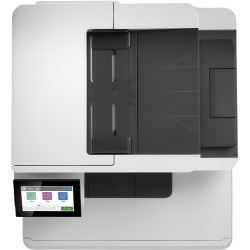 HP Color LaserJet Enterprise MFP M480f, Color, Printer for Business, Print, copy, scan, fax, Compact Size Strong Security Two-s