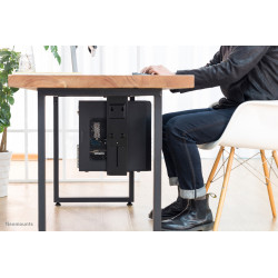 Neomounts NM-CPU100BLACK Support pour ordinateur - rotatif - max 10 kg - universel