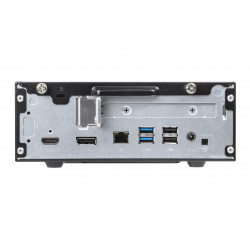 Shuttle XPC slim Barebone XH510G - S1200, Intel H510, 1xDP, 1xHDMI, 1x PCI-E 16X, 1x LAN, 1x 2.5", 2x M.2, fonctionnement perma