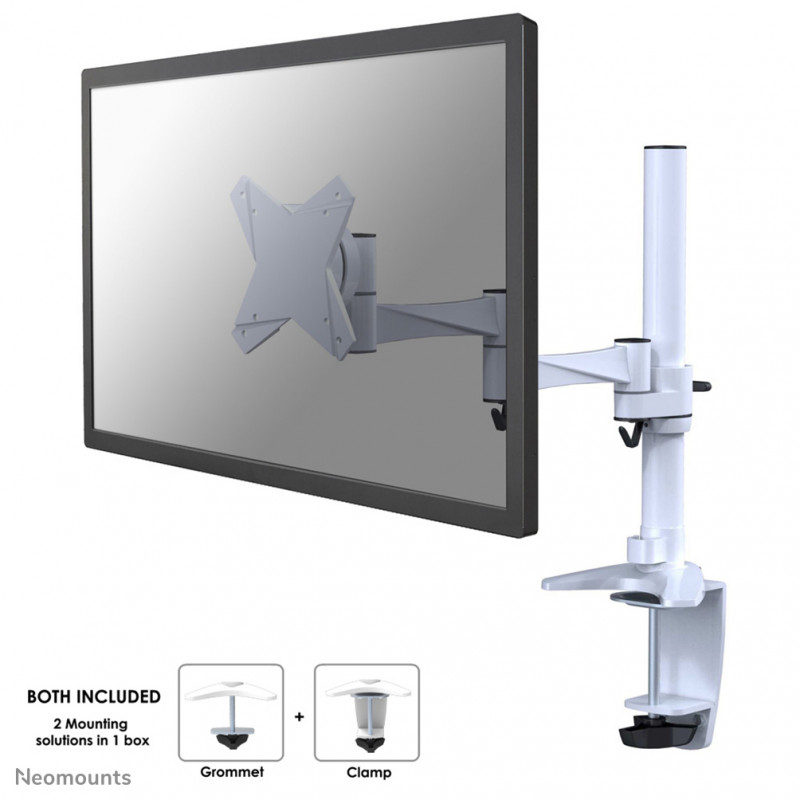 Neomounts FPMA-D1330WHITE Support d'écran à fixer 10-30"