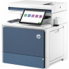 HP Color LaserJet Enterprise Flow Imprimante MFP 5800zf, Color, Imprimante pour Impression, copie, scan, fax, Chargeur automati