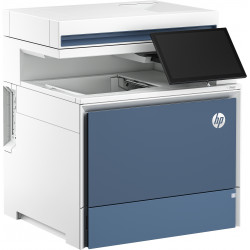 HP Color LaserJet Enterprise Flow Imprimante MFP 5800zf, Color, Imprimante pour Impression, copie, scan, fax, Chargeur automati