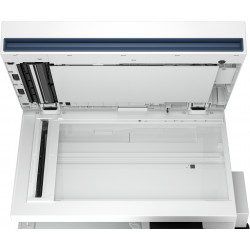 HP Color LaserJet Enterprise Flow Imprimante MFP 5800zf, Color, Imprimante pour Impression, copie, scan, fax, Chargeur automati