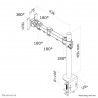 Neomounts FPMA-D960 Support d'écran à fixer 10-30"