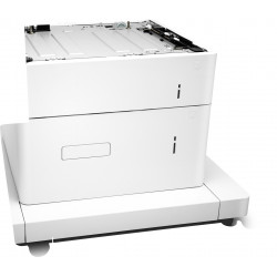 HP LaserJet 1x550/2000 feuilles, bac d’alimentation HCT et support.