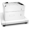HP LaserJet 1x550/2000 feuilles, bac d’alimentation HCT et support.