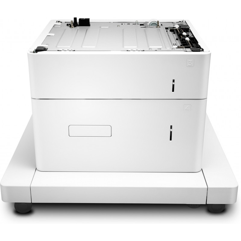 HP LaserJet 1x550/2000 feuilles, bac d’alimentation HCT et support.