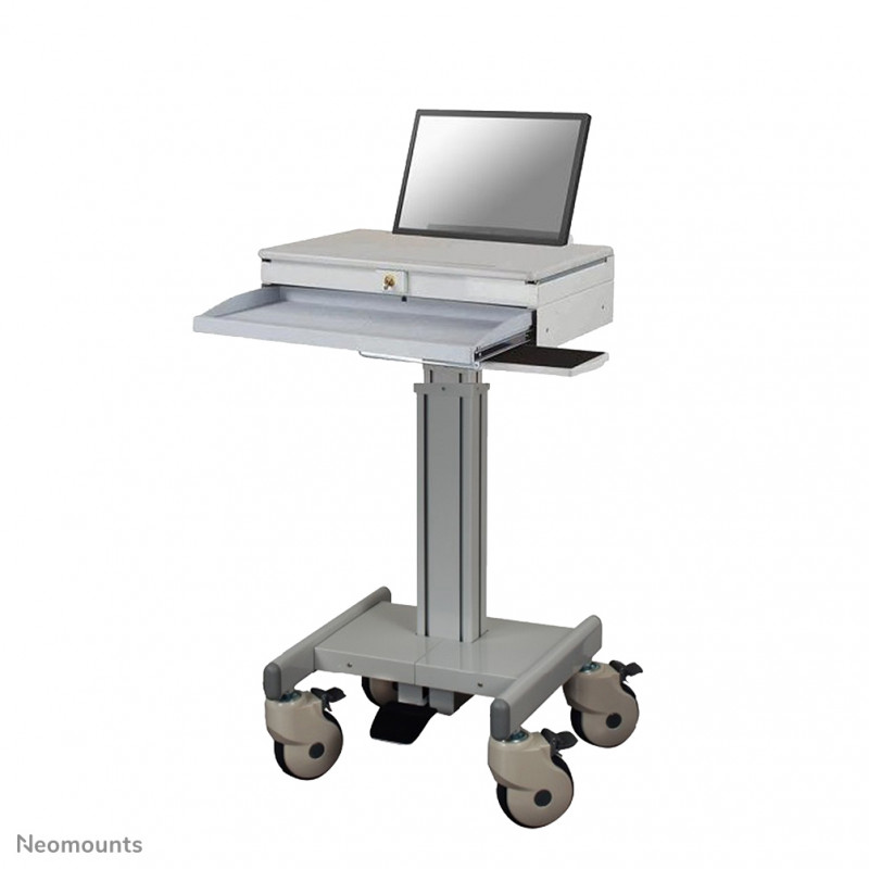 Neomounts MED-M100 Station de travail mobile médicale -17" - ressort à gaz - verrouillable