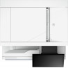 HP Imprimante multifonction Color LaserJet Enterprise Flow 6800zf, Color, Imprimante pour Impression, copie, scan, fax, Flow É