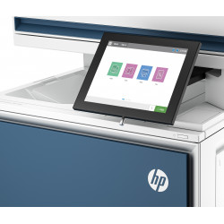 HP Color LaserJet Enterprise Imprimante multifonction 5800f, Impression, copie, scan, fax, Chargeur automatique de documents Ba