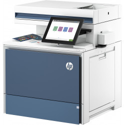 HP Color LaserJet Enterprise Imprimante multifonction 5800f, Impression, copie, scan, fax, Chargeur automatique de documents Ba
