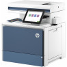 HP Color LaserJet Enterprise Imprimante multifonction 5800f, Impression, copie, scan, fax, Chargeur automatique de documents Ba