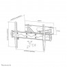 Neomounts LED-W560 Support pour écran mural 32-75" - orientable