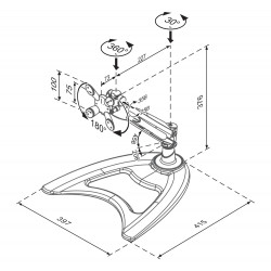 Neomounts FPMA-D945 support...