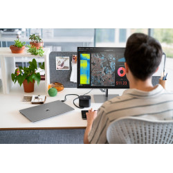 HP Z24u G3 écran plat de PC 61 cm (24") 1920 x 1200 pixels WUXGA LED Argent