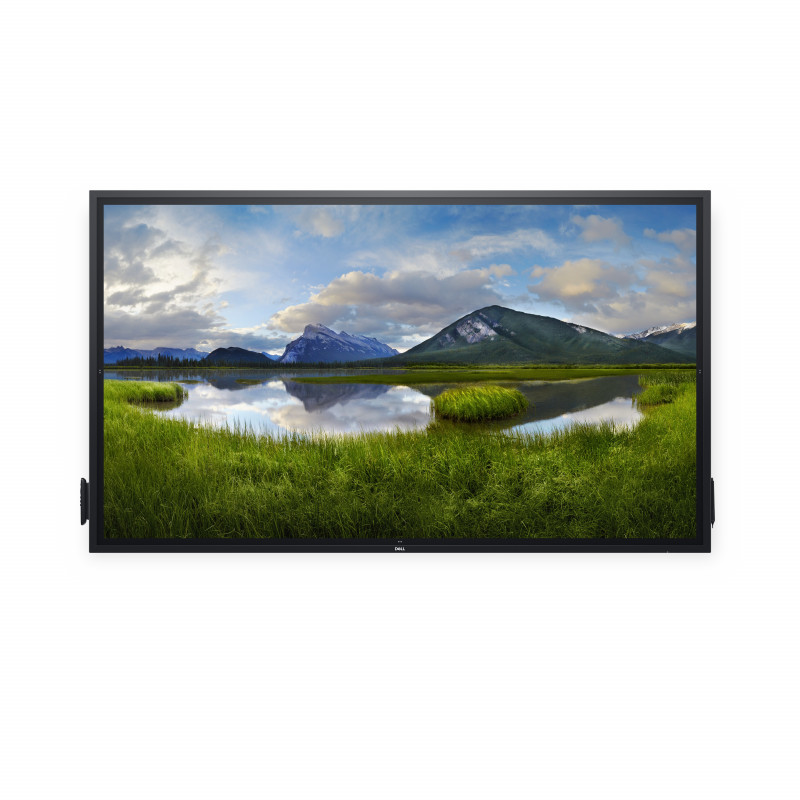 DELL P8624QT Écran plat interactif 2,17 m (85.6") LCD 350 cd/m² 4K Ultra HD Noir Écran tactile