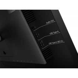 Lenovo ThinkVision P24q-20 LED display 60,5 cm (23.8") 2560 x 1440 pixels Quad HD Noir