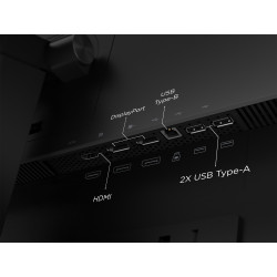 Lenovo ThinkVision P24q-20 LED display 60,5 cm (23.8") 2560 x 1440 pixels Quad HD Noir