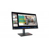 Lenovo ThinkVision P24q-30 LED display 60,5 cm (23.8") 2560 x 1440 pixels Quad HD Noir