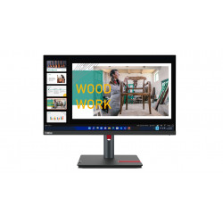 Lenovo ThinkVision P24q-30 LED display 60,5 cm (23.8") 2560 x 1440 pixels Quad HD Noir